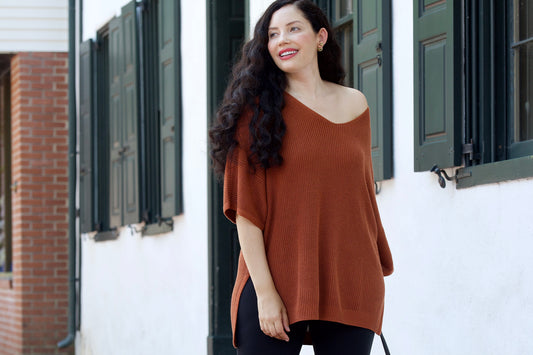 4 Ways To Style The Girl With Curves Tunic Sweater